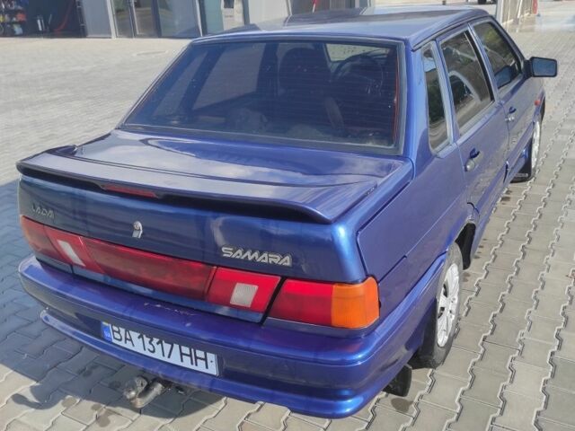 Синий ВАЗ 2115 Самара, объемом двигателя 1.5 л и пробегом 196 тыс. км за 1900 $, фото 3 на Automoto.ua