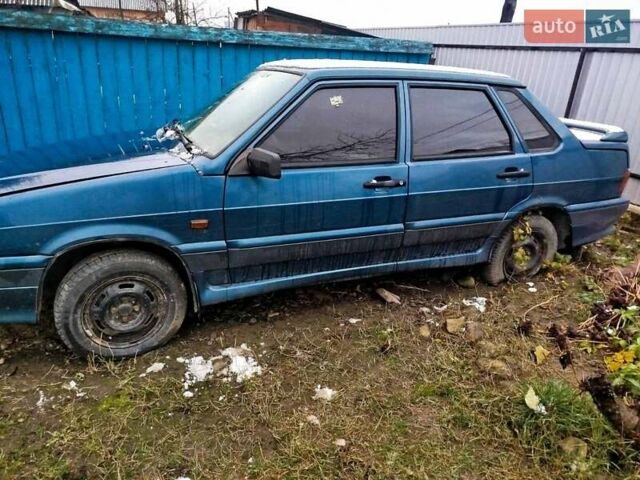 Синій ВАЗ 2115 Самара, об'ємом двигуна 1.6 л та пробігом 200 тис. км за 1100 $, фото 4 на Automoto.ua