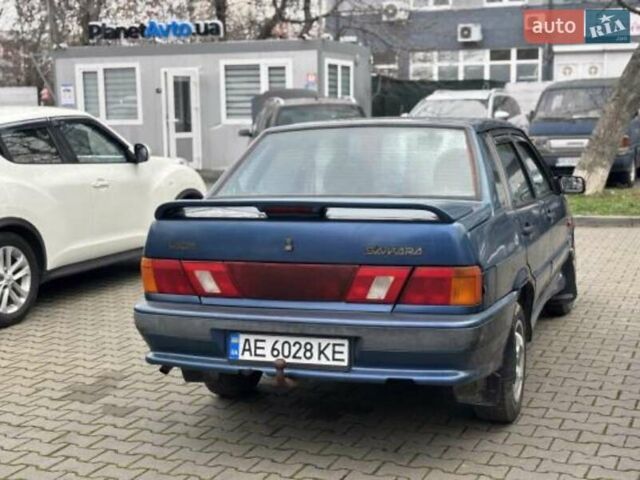 Синий ВАЗ 2115 Самара, объемом двигателя 1.5 л и пробегом 117 тыс. км за 2200 $, фото 4 на Automoto.ua