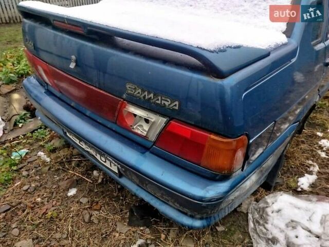 Синій ВАЗ 2115 Самара, об'ємом двигуна 1.6 л та пробігом 200 тис. км за 1100 $, фото 11 на Automoto.ua