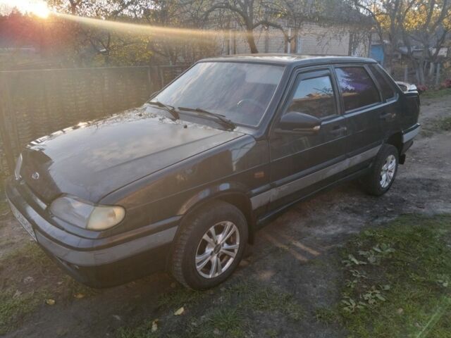 Синий ВАЗ 2115 Самара, объемом двигателя 1.5 л и пробегом 356 тыс. км за 1300 $, фото 1 на Automoto.ua