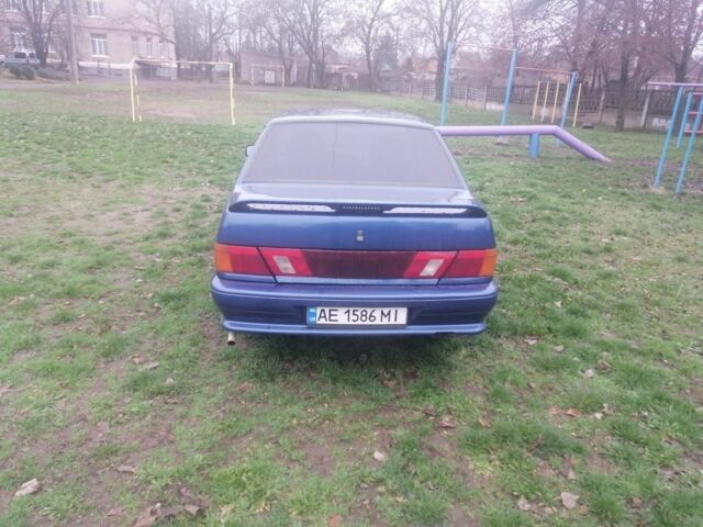 Синий ВАЗ 2115 Самара, объемом двигателя 1.5 л и пробегом 200 тыс. км за 2150 $, фото 6 на Automoto.ua