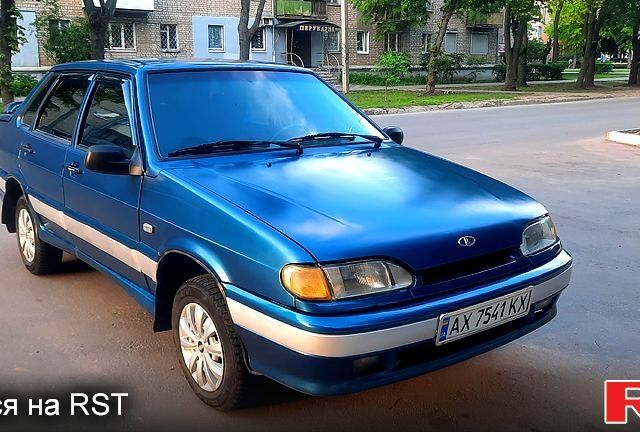 Синий ВАЗ 2115 Самара, объемом двигателя 1.5 л и пробегом 293 тыс. км за 2650 $, фото 4 на Automoto.ua