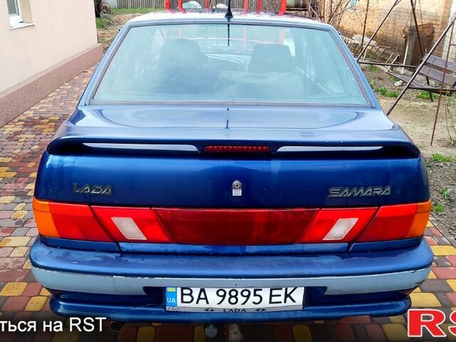 Синий ВАЗ 2115 Самара, объемом двигателя 1.5 л и пробегом 210 тыс. км за 1500 $, фото 4 на Automoto.ua