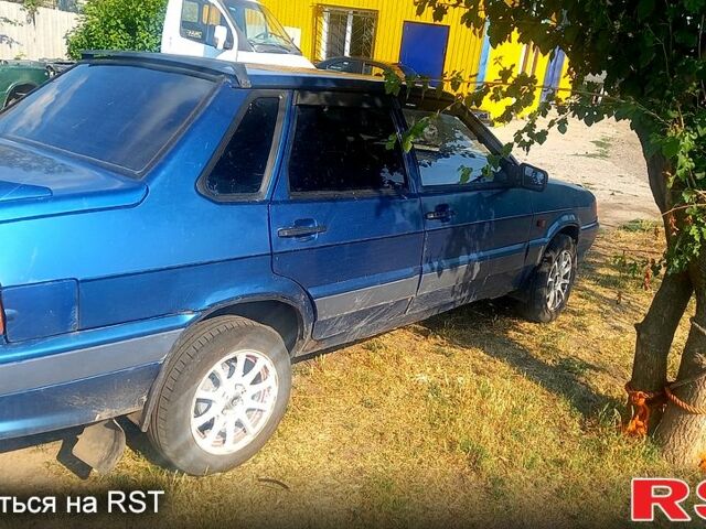 Синий ВАЗ 2115 Самара, объемом двигателя 1.5 л и пробегом 0 тыс. км за 1400 $, фото 2 на Automoto.ua