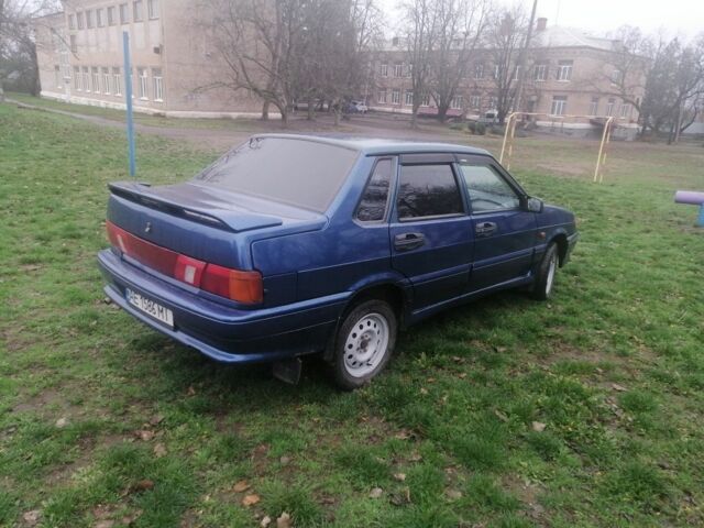 Синий ВАЗ 2115 Самара, объемом двигателя 1.5 л и пробегом 200 тыс. км за 2150 $, фото 3 на Automoto.ua