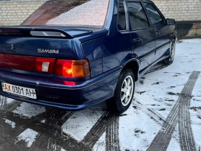 Синій ВАЗ 2115 Самара, об'ємом двигуна 1.5 л та пробігом 210 тис. км за 1750 $, фото 2 на Automoto.ua