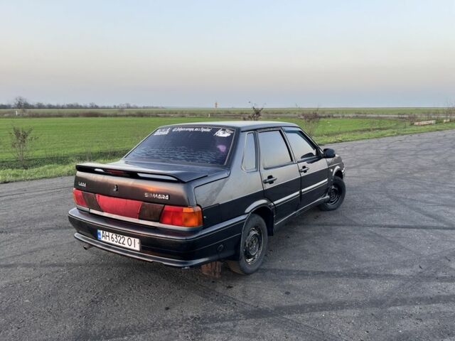 Синий ВАЗ 2115 Самара, объемом двигателя 1.6 л и пробегом 229 тыс. км за 1200 $, фото 2 на Automoto.ua