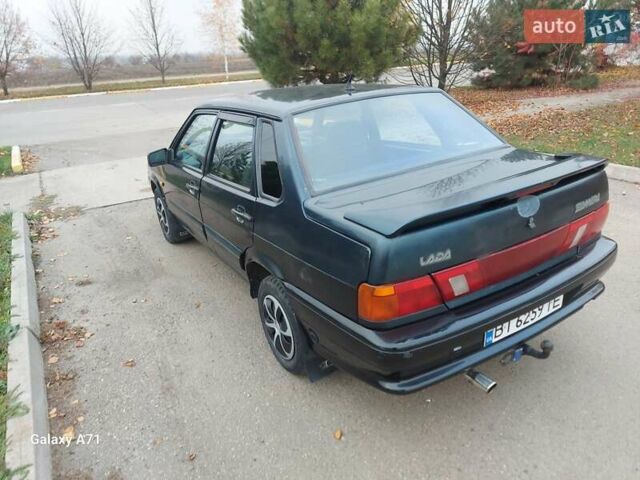 Синій ВАЗ 2115 Самара, об'ємом двигуна 1.5 л та пробігом 172 тис. км за 1250 $, фото 4 на Automoto.ua