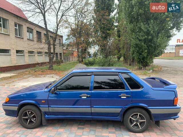 Синий ВАЗ 2115 Самара, объемом двигателя 1.5 л и пробегом 168 тыс. км за 2699 $, фото 3 на Automoto.ua