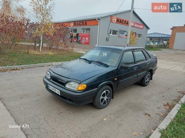 Синій ВАЗ 2115 Самара, об'ємом двигуна 1.5 л та пробігом 172 тис. км за 1250 $, фото 6 на Automoto.ua