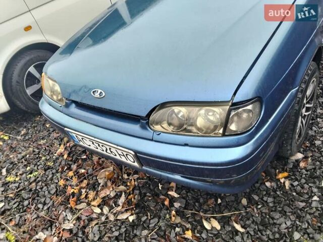 Синий ВАЗ 2115 Самара, объемом двигателя 1.6 л и пробегом 350 тыс. км за 1200 $, фото 3 на Automoto.ua