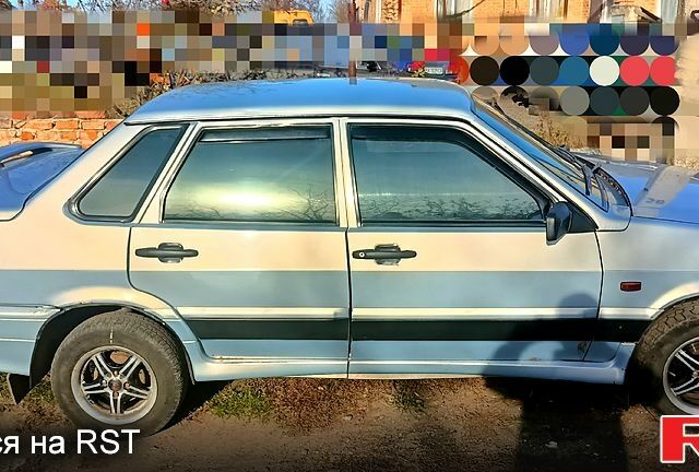 Синий ВАЗ 2115 Самара, объемом двигателя 1.5 л и пробегом 0 тыс. км за 1000 $, фото 3 на Automoto.ua