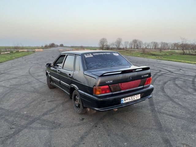 Синий ВАЗ 2115 Самара, объемом двигателя 1.6 л и пробегом 229 тыс. км за 1200 $, фото 1 на Automoto.ua