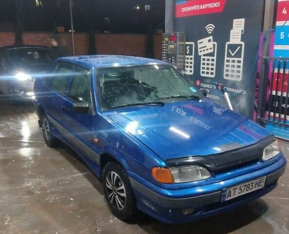 Синий ВАЗ 2115 Самара, объемом двигателя 1.5 л и пробегом 149 тыс. км за 1500 $, фото 4 на Automoto.ua