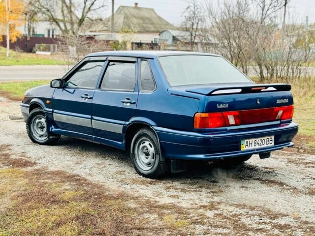 Синий ВАЗ 2115 Самара, объемом двигателя 1.5 л и пробегом 228 тыс. км за 1650 $, фото 3 на Automoto.ua