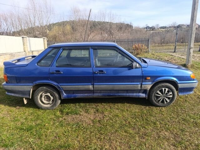 Синий ВАЗ 2115 Самара, объемом двигателя 1.5 л и пробегом 140 тыс. км за 1600 $, фото 5 на Automoto.ua