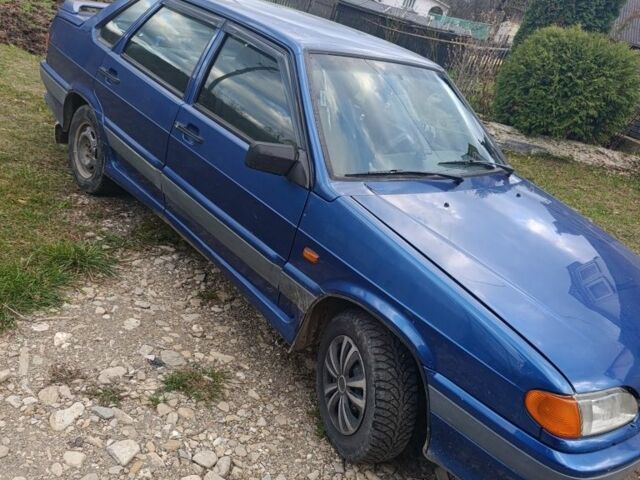 Синий ВАЗ 2115 Самара, объемом двигателя 1.5 л и пробегом 140 тыс. км за 1600 $, фото 1 на Automoto.ua