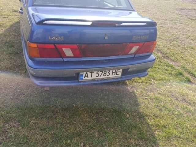 Синий ВАЗ 2115 Самара, объемом двигателя 1.5 л и пробегом 140 тыс. км за 1600 $, фото 4 на Automoto.ua