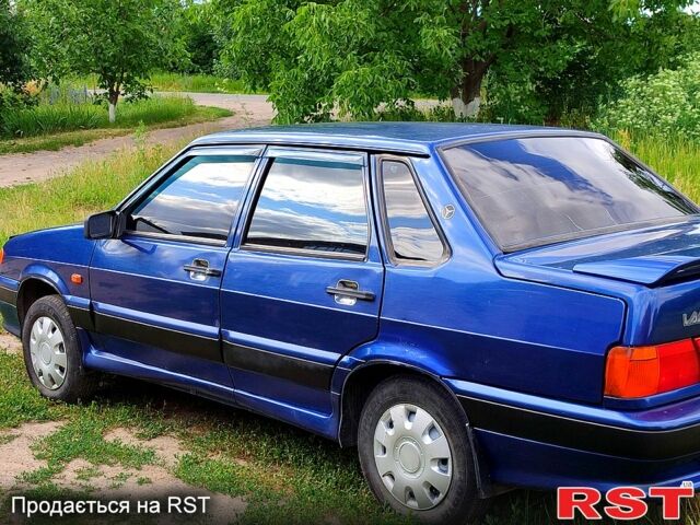 Синий ВАЗ 2115 Самара, объемом двигателя 1.6 л и пробегом 235 тыс. км за 1750 $, фото 6 на Automoto.ua