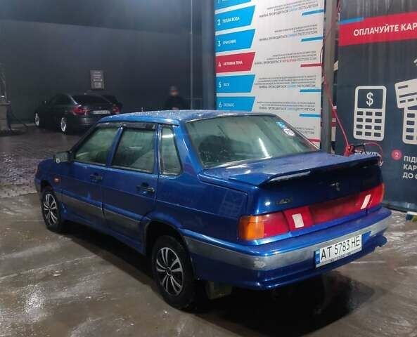 Синий ВАЗ 2115 Самара, объемом двигателя 1.5 л и пробегом 146 тыс. км за 1750 $, фото 5 на Automoto.ua