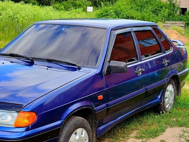 Синий ВАЗ 2115 Самара, объемом двигателя 1.6 л и пробегом 235 тыс. км за 1750 $, фото 7 на Automoto.ua