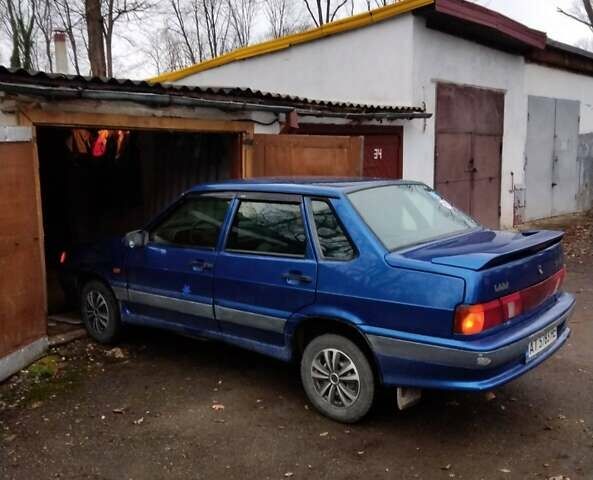 Синий ВАЗ 2115 Самара, объемом двигателя 1.5 л и пробегом 144 тыс. км за 1800 $, фото 3 на Automoto.ua