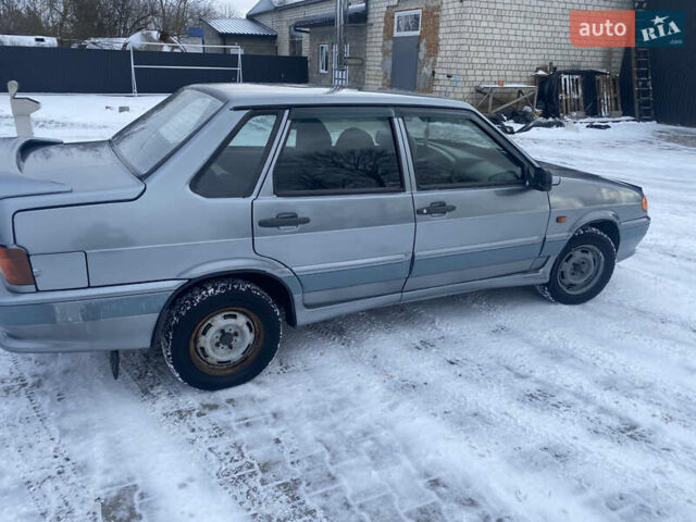 Синій ВАЗ 2115 Самара, об'ємом двигуна 1.6 л та пробігом 218 тис. км за 2100 $, фото 3 на Automoto.ua