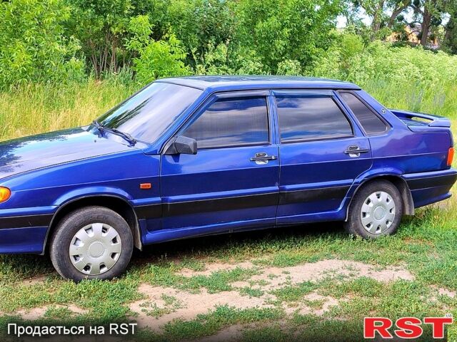 Синий ВАЗ 2115 Самара, объемом двигателя 1.6 л и пробегом 235 тыс. км за 1750 $, фото 2 на Automoto.ua