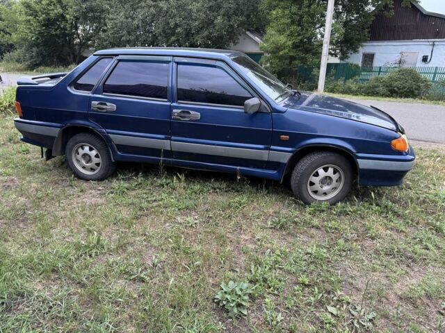 Синий ВАЗ 2115 Самара, объемом двигателя 1.5 л и пробегом 280 тыс. км за 1750 $, фото 4 на Automoto.ua