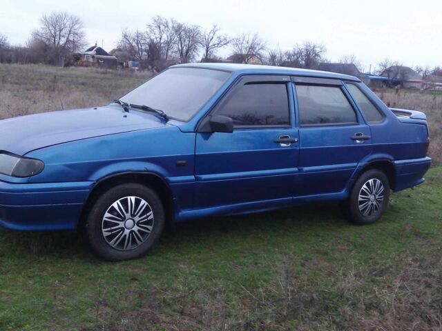 Синий ВАЗ 2115 Самара, объемом двигателя 1.6 л и пробегом 160 тыс. км за 1050 $, фото 9 на Automoto.ua