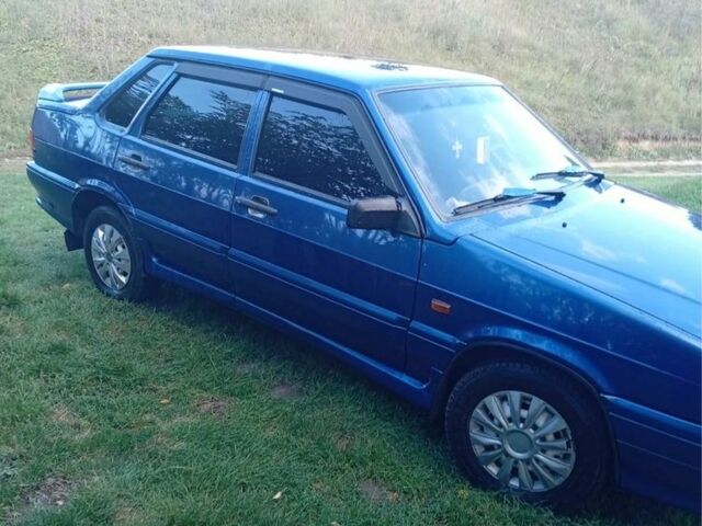 Синий ВАЗ 2115 Самара, объемом двигателя 1.6 л и пробегом 200 тыс. км за 2000 $, фото 2 на Automoto.ua