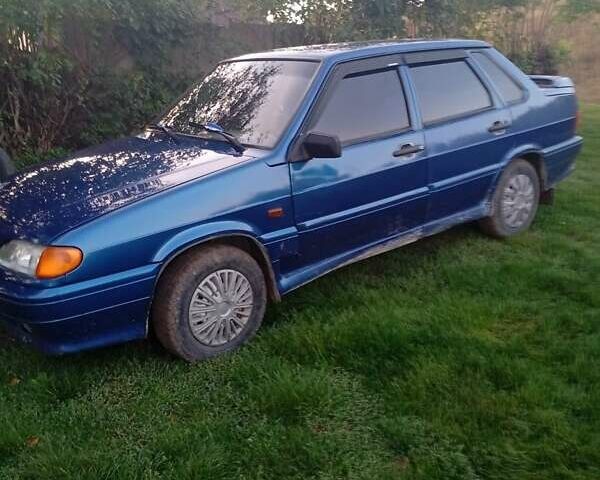 Синий ВАЗ 2115 Самара, объемом двигателя 1.6 л и пробегом 200 тыс. км за 2000 $, фото 12 на Automoto.ua