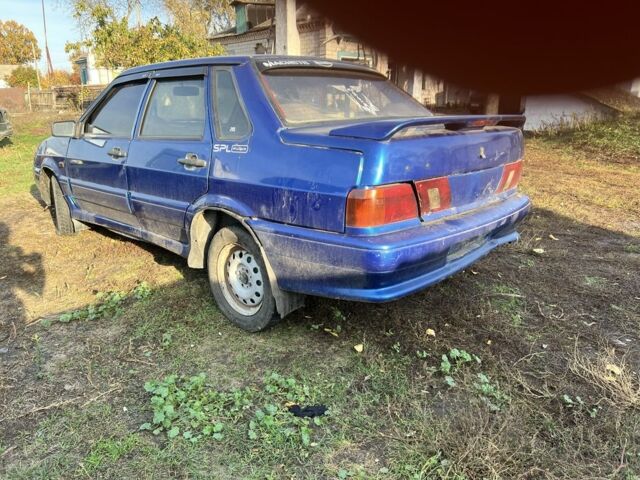 ВАЗ 2115 Самара 2008 у Кам'янське (Дніпродзержинськ) на Automoto.ua Синій ВАЗ 2115 Самара, об'ємом двигуна 2 л та пробігом 2 тис. км за 597 $, фото 2 на Automoto.ua