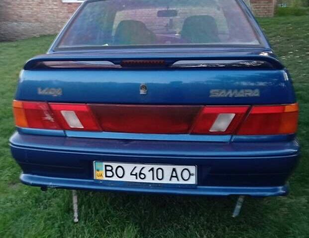 Синий ВАЗ 2115 Самара, объемом двигателя 1.6 л и пробегом 200 тыс. км за 2000 $, фото 7 на Automoto.ua