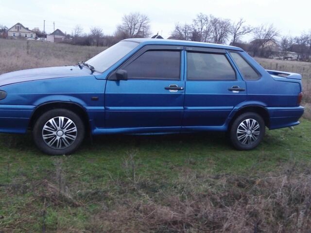 Синий ВАЗ 2115 Самара, объемом двигателя 1.6 л и пробегом 160 тыс. км за 1050 $, фото 10 на Automoto.ua