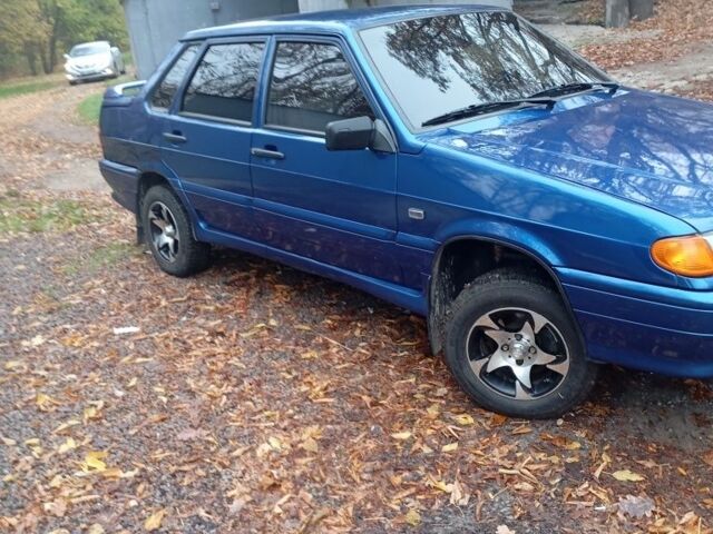 Синий ВАЗ 2115 Самара, объемом двигателя 0 л и пробегом 50 тыс. км за 3000 $, фото 1 на Automoto.ua