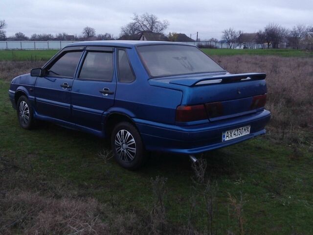 Синий ВАЗ 2115 Самара, объемом двигателя 1.6 л и пробегом 160 тыс. км за 1050 $, фото 13 на Automoto.ua