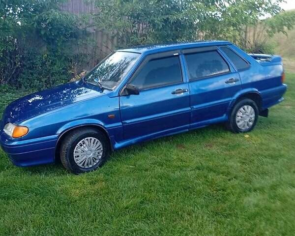 Синий ВАЗ 2115 Самара, объемом двигателя 1.6 л и пробегом 200 тыс. км за 2000 $, фото 4 на Automoto.ua