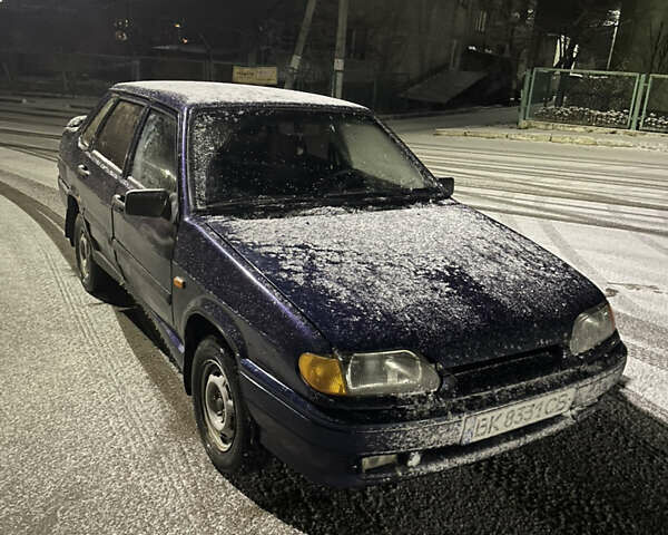 Синий ВАЗ 2115 Самара, объемом двигателя 1.6 л и пробегом 147 тыс. км за 1773 $, фото 2 на Automoto.ua