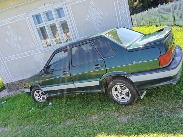 ВАЗ 2115 Самара 2004 в Коломые на Automoto.ua Зеленый ВАЗ 2115 Самара, объемом двигателя 1 л и пробегом 200 тыс. км за 1400 $, фото 1 на Automoto.ua