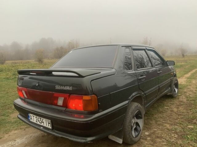 Зеленый ВАЗ 2115 Самара, объемом двигателя 1.5 л и пробегом 200 тыс. км за 1650 $, фото 1 на Automoto.ua