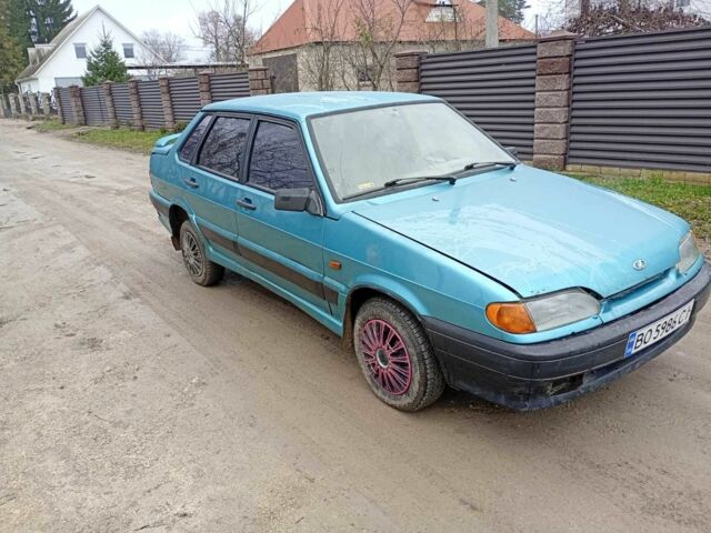 Зеленый ВАЗ 2115 Самара, объемом двигателя 5 л и пробегом 200 тыс. км за 730 $, фото 2 на Automoto.ua