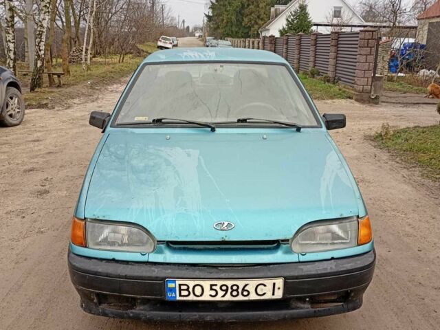 Зеленый ВАЗ 2115 Самара, объемом двигателя 5 л и пробегом 200 тыс. км за 730 $, фото 1 на Automoto.ua