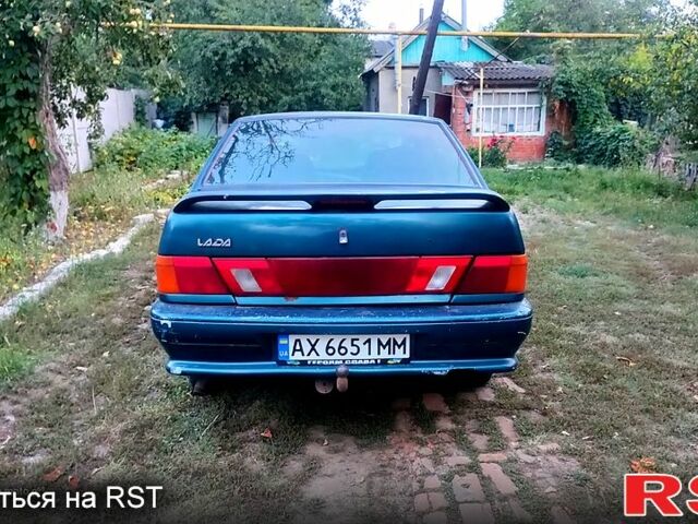 Зеленый ВАЗ 2115 Самара, объемом двигателя 1.5 л и пробегом 235 тыс. км за 1000 $, фото 7 на Automoto.ua