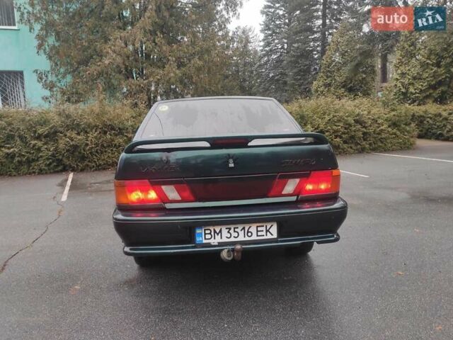 Зеленый ВАЗ 2115 Самара, объемом двигателя 1.5 л и пробегом 260 тыс. км за 1800 $, фото 2 на Automoto.ua