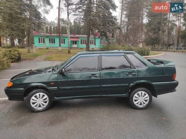 Зеленый ВАЗ 2115 Самара, объемом двигателя 1.5 л и пробегом 260 тыс. км за 1800 $, фото 7 на Automoto.ua