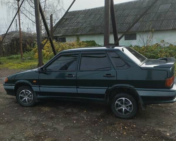 Зелений ВАЗ 2115 Самара, об'ємом двигуна 1.5 л та пробігом 180 тис. км за 1600 $, фото 5 на Automoto.ua