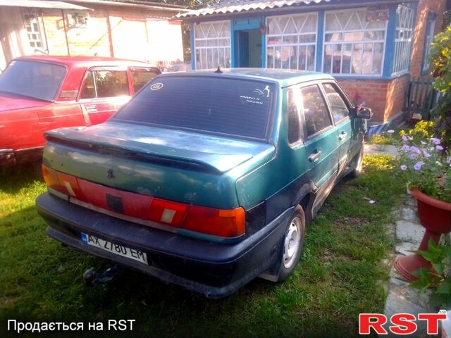 Зеленый ВАЗ 2115 Самара, объемом двигателя 1.5 л и пробегом 25 тыс. км за 900 $, фото 2 на Automoto.ua