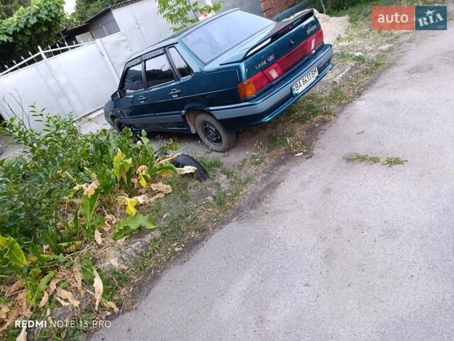 Зеленый ВАЗ 2115 Самара, объемом двигателя 1.5 л и пробегом 220 тыс. км за 2400 $, фото 3 на Automoto.ua